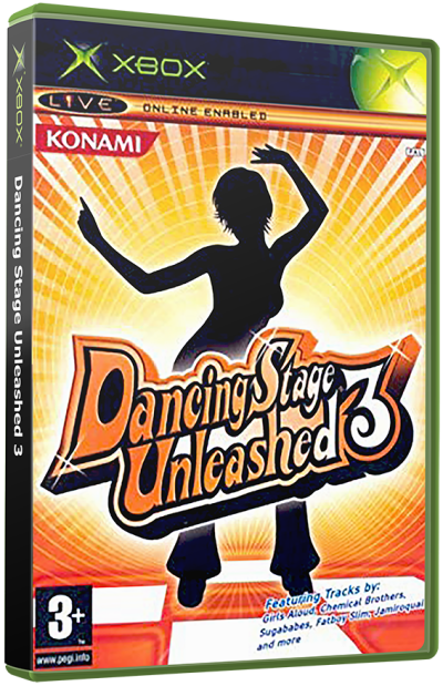Dancing Stage Unleashed 3 (Europe)3D boxes